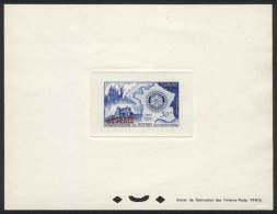 Sc.264, 1955 Rotary, Deluxe Proof Printed On Imperforate Sheet, Excellent Quality! - Saoedi-Arabië