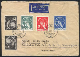 Interesting Combination Of Stamps Of West Berlin And DDR: Cover Franked By DDR Michel 245 X2 And Berlin Mi.68/70... - Sonstige & Ohne Zuordnung