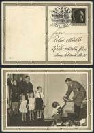 20/AP/1939, Set Of 5 Postal Cards (PS) Printed For Hitler's 50th Birthday, With Interesting Views, 4 Cards With... - Briefe U. Dokumente