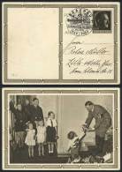 20/AP/1939, Set Of 5 Postal Cards (PS) Printed For Hitler's 50th Birthday, With Interesting Views, 4 Cards With... - Covers & Documents