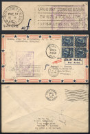 Airmail Cover Sent From USA To Montevideo On 11/JA/1930 (first Flight Canal Zone - Ururuguay), On Arrival It... - Sonstige & Ohne Zuordnung