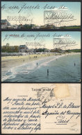 PC Sent From Montevideo To Paris On 31/JUL/1924 (original Postage Is Missing), With Rare Mark Applied In... - Autres & Non Classés