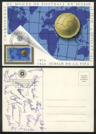 Special Postcard Of The 1954 Football World Cup, Signed On Back By All The Players Of The German Team, World Champions O - Altri & Non Classificati