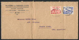 3 Covers Sent To Argentina Between 1940 And 1946, Interesting Frankings, VF Quality! - Sonstige & Ohne Zuordnung