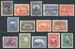 Sc.61/74, 1897 400th Anniv. Of John Cabot's Discovery Of Newfoundland, Compl. Set Of 14 Used Values, VF Quality... - 1865-1902