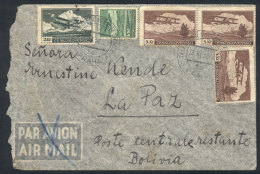 Cover Franked With 17.50K., Sent By Air Post To BOLIVIA On 12/NO/1938, On Reverse Praha And Buenos Aires Transit... - Other & Unclassified