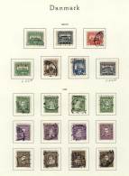 Collection Of Used Stamps (and Few Mint) Approx. Up To 1990 In Leuchtturm Album, Fairly Complete And Of Excellent... - Sonstige & Ohne Zuordnung