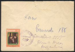 GALAPAGOS I.-Argentina (circa 1968): 3 Covers Sent From SANTA CRUZ ISLAND, Galápagos To Buenos Aires, Rare... - Ecuador