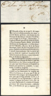 Original Printed Document Of 9 December 1767 Signed By Julian Lopez De Ayllon, Setting "with Equity" The Postal... - Autres & Non Classés