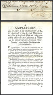 "EXTENSION To The Instructions Of 24 August 1764, Of 5 December 1767, And Of 30 May 1769, That Must Be Observed By... - Other & Unclassified