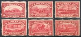 Sc.Q4/Q5 + Q8/Q11, 6 Values Of The Set, Mint Original Gum, Fine To VF General Quality, Scott Catalog Value US$550. - Colis