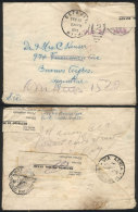 AIRPLANE ACCIDENT: Cover Sent From Detroit To Buenos Aires On 17/DE/1935, With Signs Of Having Been In The Water,... - Sonstige & Ohne Zuordnung