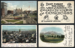 18 Postcards Used Between 1902 And 1908, Many With Interesting Views, Some Very Rare. Almost All With Stamps, VF... - Sonstige & Ohne Zuordnung