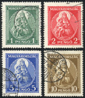 Sc.462/465, 1932 Madonna, Cmpl. Set Of 4 Used Values, VF Quality! - Autres & Non Classés