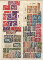 Stock Of Stamps In Large Stockbook, Ealier Issues Are Used Or Mint, Then Almost All MNH. The General Quality Is... - Lots & Serien