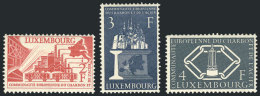 Yvert 511/513, 1956 European Coal And Steel Community, Cmpl. Set Of 3 MNH Values, Excellent Quality, Catalog Value... - Sonstige & Ohne Zuordnung