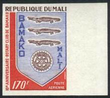 Sc.C158, 1972 Rotary, Crocodilles, IMPERFORATE Variety, VF Quality! - Mali (1959-...)