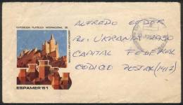 Cover Donated By The FAEF To Be Used By Soldiers At The War Front, Sent To Buenos Aires On 10/JUN/1982, Marked... - Falkland