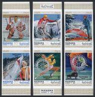 Set Issued In 1970 Commemorating Rotary International, IMPERFORATE Variety, Excellent Quality! - Manama