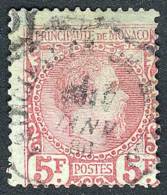 Sc.10, 1885 5Fr. Rose On Green, Used, With A Light Thin On Reverse, Very Good Front, Rare, Catalog Value US$2,000,... - Sonstige & Ohne Zuordnung