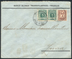 Cover Franked By Sc.178 Pair + Postage Dues Stamp Sc.J40, Total 5c., Used In Lima, Fine Quality! - Peru