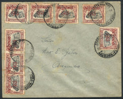 Cover Used In Arequipa Franked By Sc.193 X8, Very Pretty! - Peru