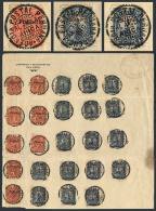 Sheet With Letterhead "Correos Y Telégrafos Del Perú" And Oval Datestamp At Top Right Of "Agencia... - Pérou