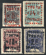 Sc.11/14, 1927 Cmpl. Set Of 4 Overprinted Values, VF Quality, Catalog Value US$100 - Sonstige & Ohne Zuordnung