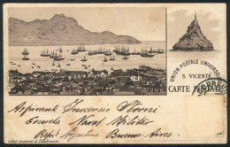 Beautiful Postcard Sent To Argentina In 1902 (postage Missing), VF Quality, Rare! - Saint-Vincent-et-les Grenadines