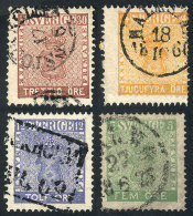 Sc.6 + 8 + 10 + 11, Used, Nice Cancels, VF Quality, Catalog Value US$82 - Autres & Non Classés