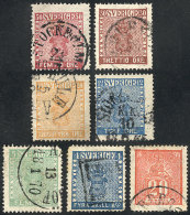 7 Very Old Stamps, Used, Fine General Quality (few With Minor Defect), Scott Catalog Value Approx. US$240, Low... - Sonstige & Ohne Zuordnung