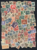 Lot Of Several Hundred Stamps, Most Of Them Old And Used (including Few Which Are Modern, And Also Unused), In... - Other & Unclassified