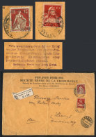 Cover Of The Red Cross Serbia Sent From Geneve To Wien (Austria) On 1/NO/1918 Franked With 1.15Fr., With An... - Other & Unclassified