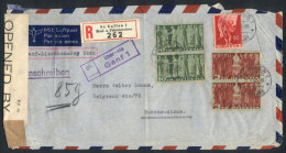 Cover Franked With Pairs Scott 243 And 246, Sent Via Registered Airmail From St.Gallen To Buenos Aires On... - Autres & Non Classés