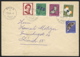 Cover Franked With Stamps Of The Pro Juventute Issue Of 1951, First Day Postmark, Very Nice! - Sonstige & Ohne Zuordnung