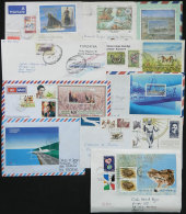 56 Modern Covers Almost All Sent To Argentina With SPECTACULAR POSTAGES, Each One With At Least One Souvenir Sheet,... - Other & Unclassified