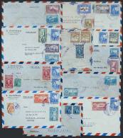 97 Airmail Covers Sent To Argentina Between 1940 And 1950, Nice Postages, Very Fine General Quality! - Venezuela