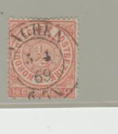 NdpMi.Nr.15 /   NORDDEUTSCHER-POSTBEZIRK - Aachen Zweikreis 5.4.69 - Used