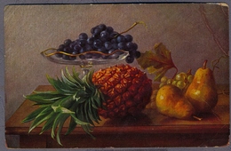Still Life Fruit Artist Signed 1921y.  M. Billing Mocква Cyrkulation Naręczyn 787w - Billing, M.