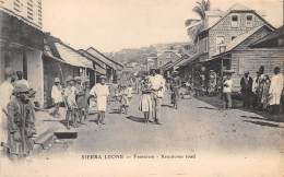 SIERRA LEONE / Freetown - Krootown Road - Beau Cliché Animé - Sierra Leone