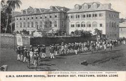 SIERRA LEONE / Freetown - Grammar School - Boy's March Out - Sierra Leone