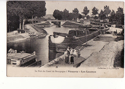 Le Port Du Canal De Bourgogne à Venarey - Les Laumes (Thème Fluviale, écluse, Péniche) / Editions J.L. - Venarey Les Laumes