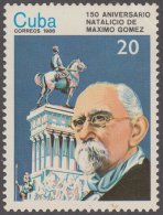 1986.65 CUBA 1986 MNH. Ed.3168. 150 ANIV DEL NATALICIO DE MAXIMO GOMEZ BAEZ. - Unused Stamps