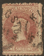 SOUTH AUSTRALIA 1868 1/- QV SG 81 U #ZR128 - Used Stamps
