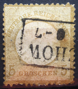 ALLEMAGNE EMPIRE                 N° 6                   OBLITERE - Used Stamps