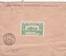 HONGRIE COVER. 22 5 1929. REGISTERED  BUDAPEST TO VOLKLINGEN SAARGEBIET GERMANY - Storia Postale