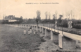 37- GENILLE - LE PASSERELLE DE LA BOURDILIERE - Genillé