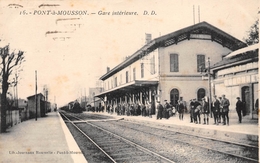 54-PONT-A-MOUSSON- GARE INTERIEURE - Pont A Mousson