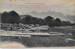 CPA Ax Les Thermes Ariège Département 09 Types Non Circulé Métier Chargement De Bois - Ax Les Thermes