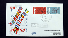 Irland 176/7 FDC, ESST, EUROPA/CEPT 1965 - FDC